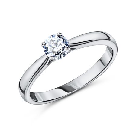 Кольцо из золота с кристаллами SWAROVSKI