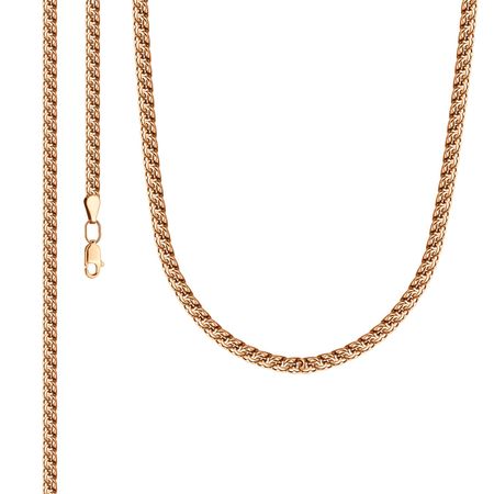 Полновесная золотая цепь ручного плетения