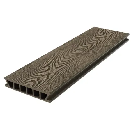 Террасная доска ДПК Holzhof Classic цвет Венге 4000x153x28 мм Вельвет 0.612 м²