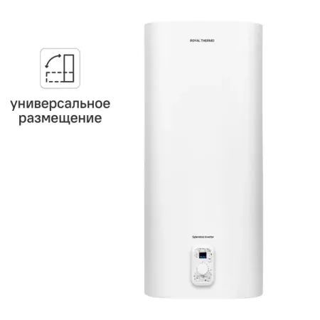 Накопительный водонагреватель электрический 50 л Royal Thermo RWH 50 Splendore Inv 2 кВт нержавеющая сталь мокрый ТЭН электрический пневматический соленоидный клапан 4v серии