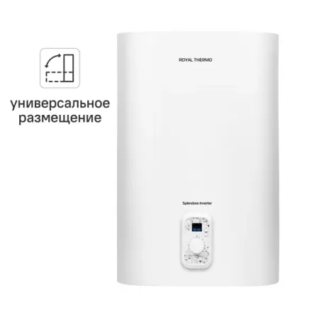 Накопительный водонагреватель электрический 30 л Royal Thermo RWH 30 Splendore Inv 2 кВт нержавеющая сталь мокрый ТЭН