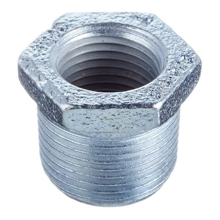 Футорка Gebo Platinum (241-22V) 3/4 НР(ш) х 1/2 ВР(г) чугунная оцинкованная