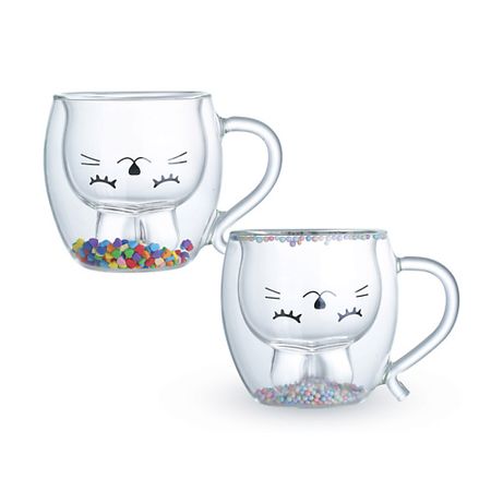 Кружка MANDARIN DECOR Набор из 2-х кружек с двойными стенками и дном