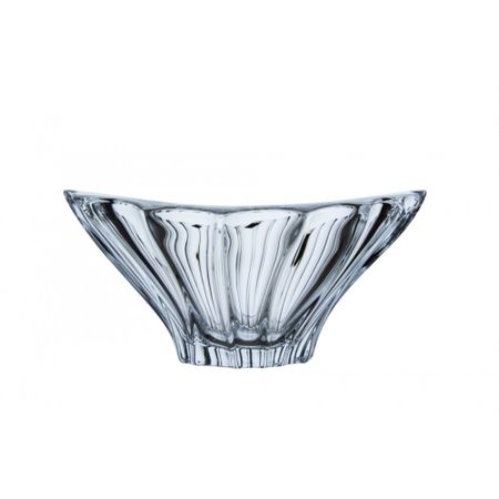 Блюдо Aurum-Crystal s.r.o. Plantica для фруктов прозрачное 22 см