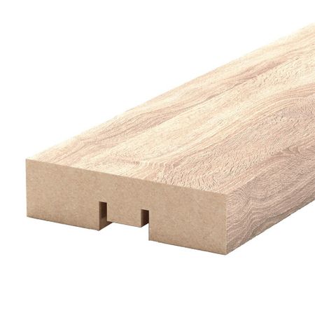 Декоративная рейка МДФ 60х16х2700 мм дуб сонома Stella