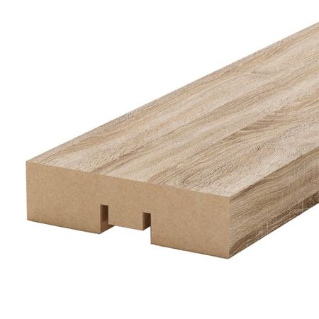 Декоративная рейка МДФ 60х16х2700 мм дуб винтаж Stella