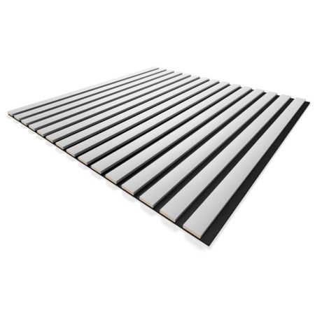 Панель акустическая 600х600х9 мм Stella белая 0,36 кв.м