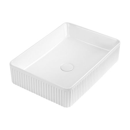 Раковина Abber Rechteck 51 см накладная белая (AC2216)
