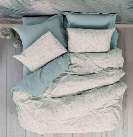 Комплект постельного белья  Cotton Box petite ranforce голубой Двуспальный 8680108075609