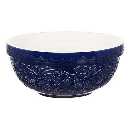 Миска для смешивания Homier In the Forest, 26 см, 2,7 л, тёмно-синяя, медведь