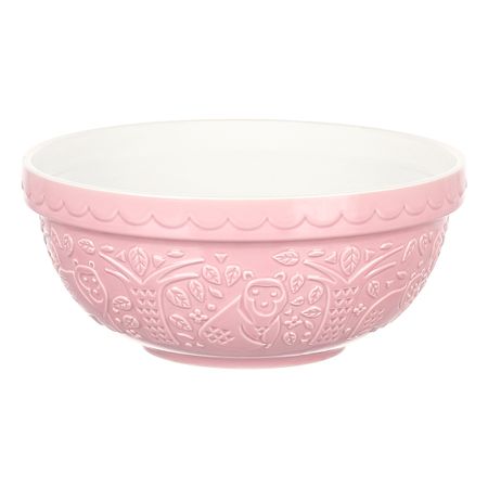 Миска для смешивания Homier In the Forest, 26 см, 2,7 л, розовая, медведь