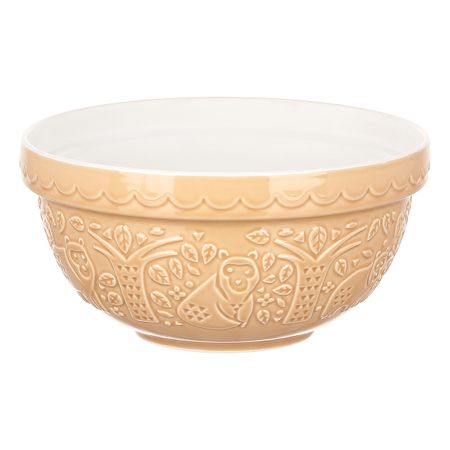 Миска для смешивания Homier In the Forest, 21 см, 1,1 л, коричневая, медведь