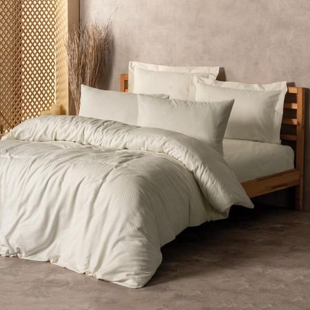 Комплект постельного белья  Cotton Box plaid reaktif Двуспальный 8680108070574