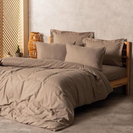 Комплект постельного белья  Cotton Box plaid reaktif Двуспальный 8680108070550