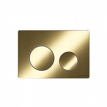 Клавиша смыва для инсталляций Ceramicanova Balance Circle брашированное золото (CN12-001BG)