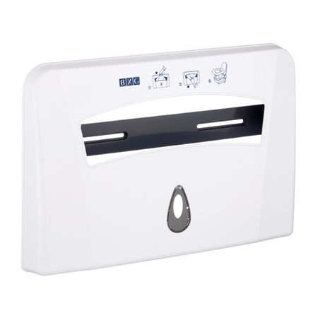 Диспенсер BXG для бумажных покрытий на унитаз пластик белый