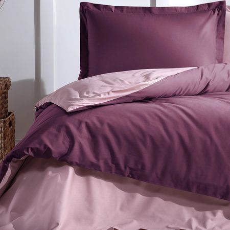 Комплект постельного белья Ozdilek Полуторный maroon line сатин