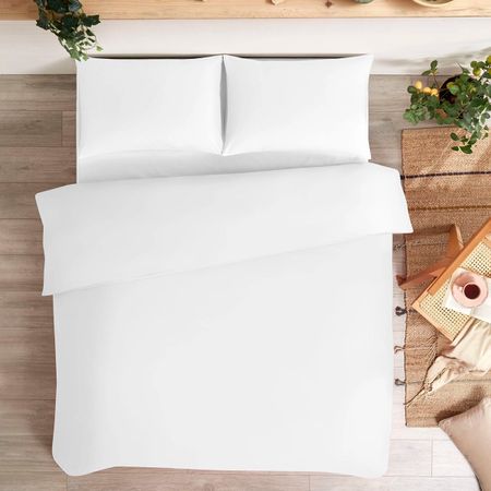 Пододеяльник Ozdilek king size сатин белый 220x240 см