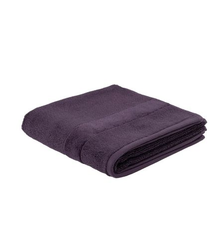 Полотенце махровое Ozdilek soft premium 50х90 см темно-лиловый