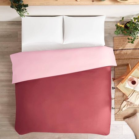 Пододеяльник Ozdilek king size сатин коралловый 220x240 см алмазная мозаика частичное заполнение коралловый риф 30 х 40 см