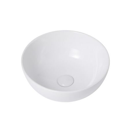 Раковина Abber Bequem 36 см накладная белая (AC2105)