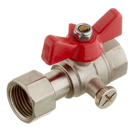 Кран шаровой латунный Valtec 1/2 ВР(г) х 1/2 ВР(г) для подключения манометра проходной бабочка прямой (VT.807.N.0404) морган даймлер королевы фей порталы в иные миры
