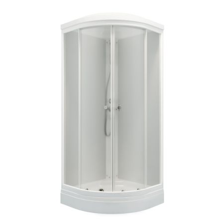 Душевая кабина Triton Ультра 90х90х215 см стекло прозрачное 4 мм с низким поддоном полукруг кабина душевая triton коралл 120х80х218см низкий поддон левая