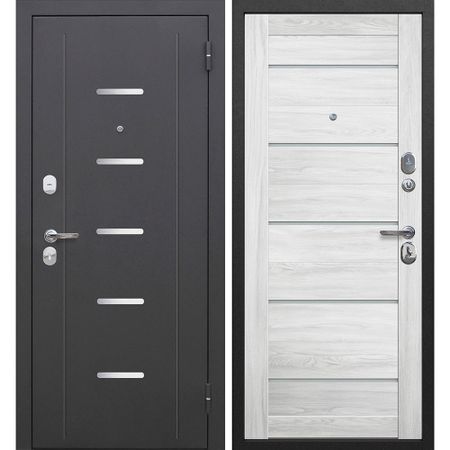 Дверь входная Ferroni Гарда 7,5СМ правая антик серебро - астана милки 960х2050 мм подарочная коробка металлик серебро средняя