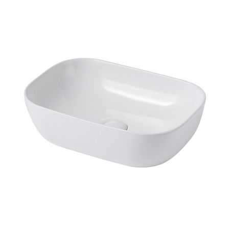 Раковина Abber Rechteck 46 см накладная белая (AC2200)