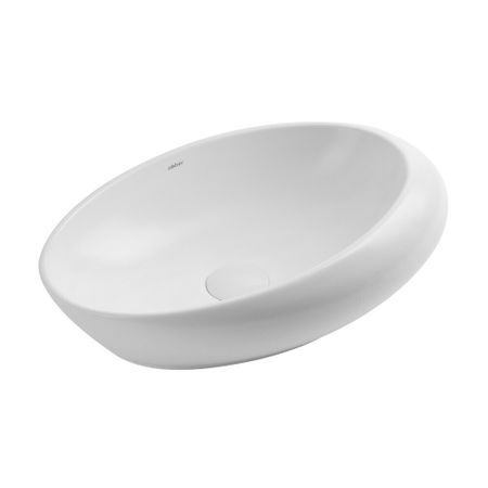 Раковина Abber Bequem 49 см накладная белая матовая (AC2107MW)