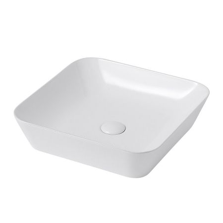 Раковина Abber Rechteck 43 см накладная белая (AC2205)