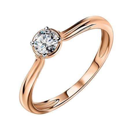 Кольцо TALANT из золота с бриллиантом