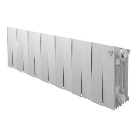 Радиатор секционный Royal Thermo Pianoforte 200/100 14 секций боковое подключение биметалл белый