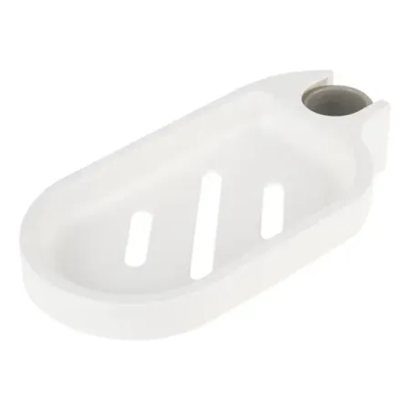 Мыльница для душевой штанги Osgard Endi 18-22 мм цвет белый матовый душевой voda 3в1 насадка для гиг душа пластик