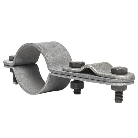 Зажим прута на молниеприемной мачте d40 мм EKF PROxima (lp-33040) соединительный зажим для шагового серводвигателя veekaft d20l25