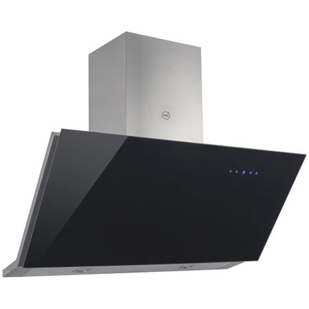 Кухонная вытяжка наклонная MBS Abelia 190 Glass 90 см черная