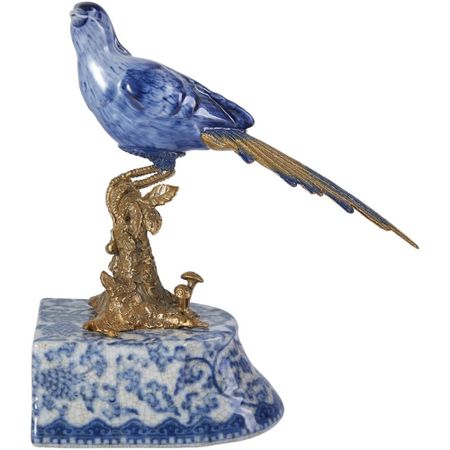 Держатель для книг Glasar птица 26х11х22 см