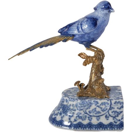 Держатель для книг Glasar птица 26х11х22 см (31G2621/B1232EHB/HQEN0252)