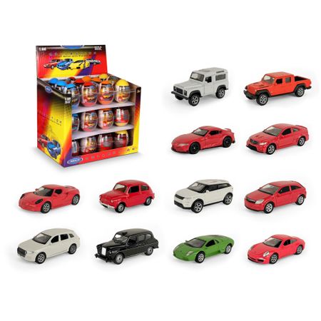 Машинка Welly Капсула-Сюрприз 1:60 в ассортименте (52020E-36D/23C/)