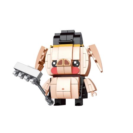 Конструктор Decool Свинка Бацзе (68002_MK) раскр 2 4 года дикие животные