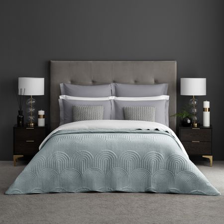 Покрывало Togas Элизиум серый 250х260 см