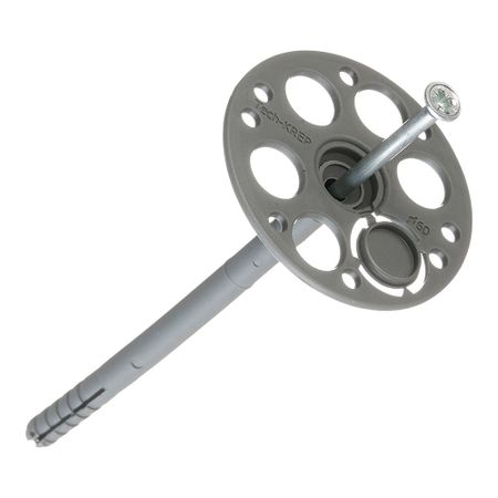 Дюбель для теплоизоляции Tech-Krep 8х120 мм металлический гвоздь с термоголовкой (250 шт.)