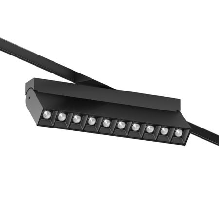 Светодиодный трековый светильник магнитный Maytoni Technical Points Rot Gravity 4000К 20 Вт 6 кв.м черный (TR077-2-20W4K-B)