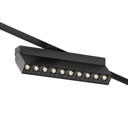 Светодиодный трековый светильник магнитный Maytoni Technical Points Rot Gravity 3000К 20 Вт 9 кв.м черный (TR077-2-20W3K-B)