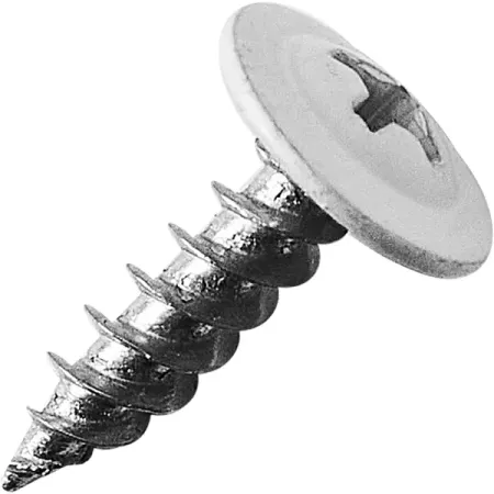 Саморезы по металлу с пресс-шайбой острые оцинкованные RAL 9003 4.2x16 280 шт.