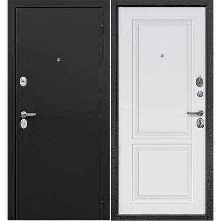 Дверь входная Ferroni Классика правая букле черный - эмалит белый 960х2050 мм иван сергеевич тургенев классика жанра комплект из 3 книг