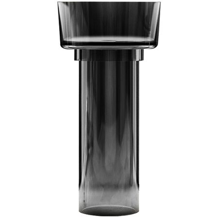 Раковина Abber Kristall 450 мм напольная черная (AT2702Onyx-H)