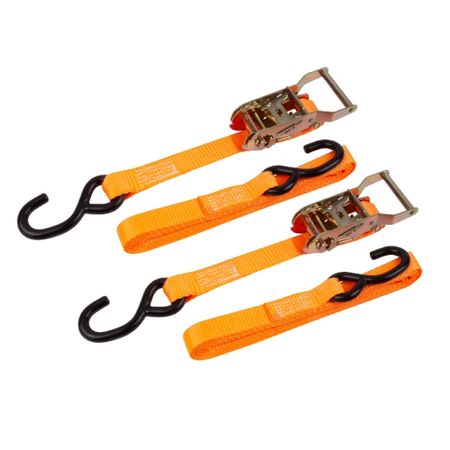 Стяжной ремень 27 мм 4,6 м (0,68 т) полиэстер DSV (2 шт.) (R88301)