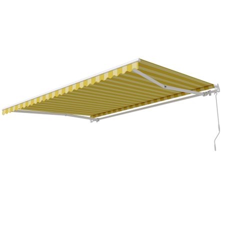 Выдвижной навес маркиза 4х3 м Sunset Boutique Borghese желтый/светло-желтый нюта яковлева ау маркиз