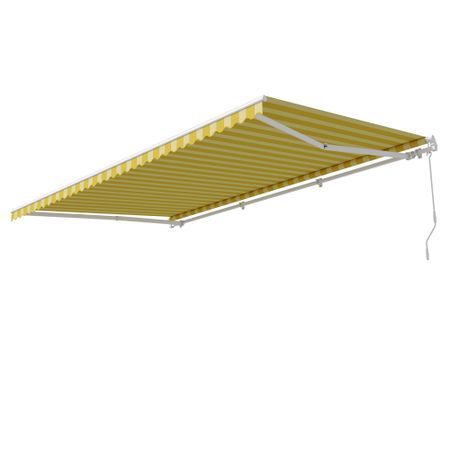 Выдвижной навес маркиза 5х3 м Sunset Boutique Borghese желтый/светло-желтый нюта яковлева ау маркиз